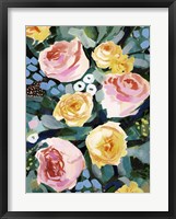 Flower Jumble II Framed Print