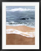 Shore Layers II Framed Print