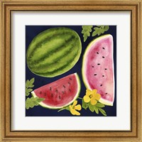 Framed 'Fresh Fruit II' border=