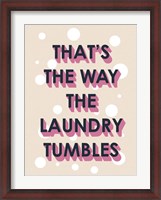 Framed Laundry Typography II