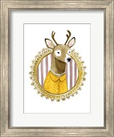 Framed Spiffy Animals I