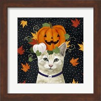 Framed Halloween Cat I