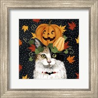Framed Halloween Cat II