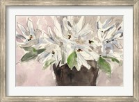 Framed Magnolia Watercolor Study I