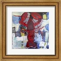 Framed Brilliant Maine Lobster I