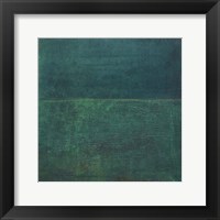 Framed Green Zen I