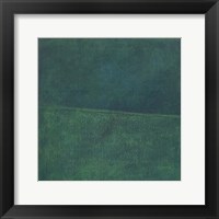 Green Zen II Framed Print