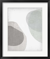Soft Shapes III Framed Print