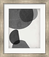 Framed Grey Shapes I