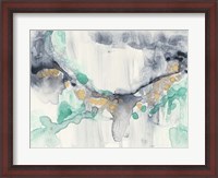 Framed Viridian Canyon II