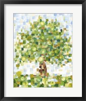 Framed Quilted Tree II