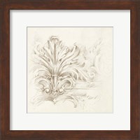 Framed 'Architectural Accent IV' border=