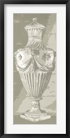 Framed Graphic Urn I