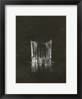 Framed Crystal Barware VII