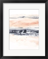 Framed Blush Sunset I