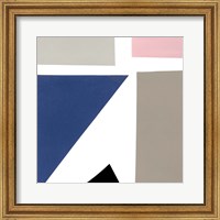 Framed 'Color Blocks I' border=