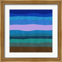 Framed Blue Ridge Abstract II