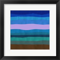 Framed Blue Ridge Abstract II