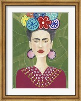 Framed Frida Floral II