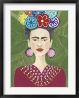 Framed Frida Floral II