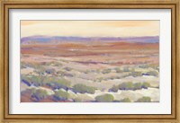 Framed High Desert Pastels II
