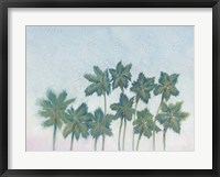 Framed Palm Treeline I