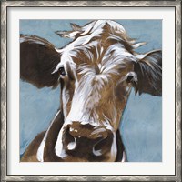 Framed Cow Kisses II