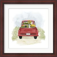 Framed Farm Flora I