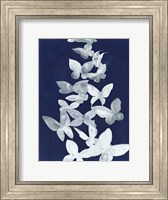 Framed Indigo Butterfly Falls I