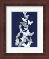 Framed Indigo Butterfly Falls II