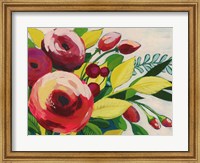 Framed Vivacious Bloom I