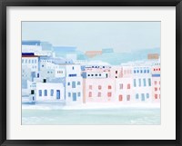 Framed Fishing Town I