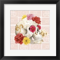 Framed 'Fiesta de la Vida Muertos I' border=