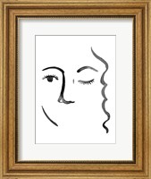 Framed Face in a Crowd IV