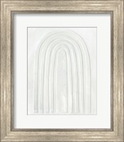 Framed Arcobaleno Bianco II