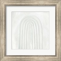 Framed Arcobaleno Bianco III