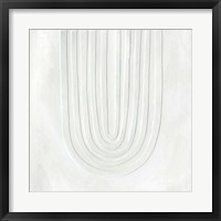 Framed Arcobaleno Bianco IV