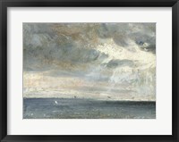 Framed Study of Sea and Sky