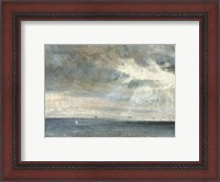 Framed Study of Sea and Sky