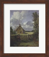 Framed Cottage in a Cornfield, 1833
