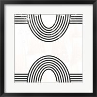 Arc Emblem I Framed Print