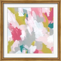 Framed Pink Scramble I