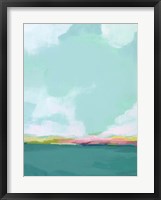 Island Horizon II Framed Print