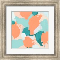 Framed Peach Fizz II