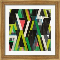 Framed 'Diagonal Slipstream II' border=