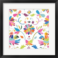 Folklorica III Framed Print