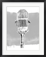 Framed Monochrome Microphone II