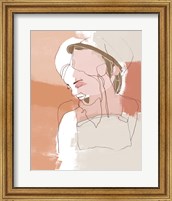 Framed Painted Contour Portraits II