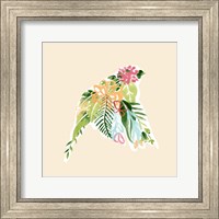 Framed Foliage & Feathers IV