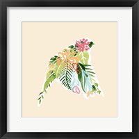 Foliage & Feathers IV Framed Print